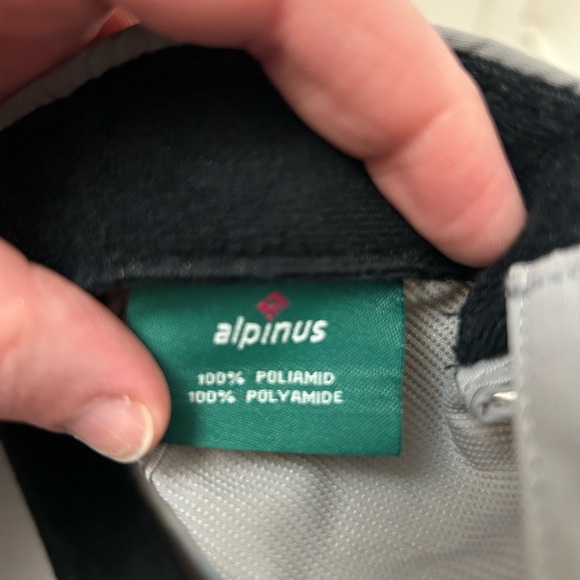 Alpinus Grey Baseball Hat with Insect Repellent Protection in Grey NWT - Picture 4 of 6